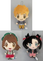 【中古】ぬいぐるみマスコット・ぬいぐるみバッジ 全3種セット ぬいぐるみ～グリーン・ユウリ・マリィ～ 「ポケットモンスター ポケモンマスターズ EX」