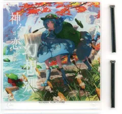 【中古】アクリルスタンド・アクリルパネル 河城にとり 「東方Project×100円ショップ CDジャケット風アクリルボード」