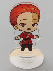 [Used] Acrylic Stand・Acrylic panel Stark(facing right) "Funeral procession Frieren POP UP STORE at Loft: Trading Chibi Characters (Social Court Ver.) Acrylic Figures Stand"