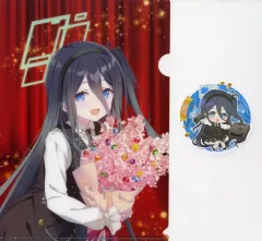 中古】グッズセット 天童アリス クリアファイル＋ステッカーセット