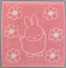 【二手】毛巾・手拭巾 米菲兔 (粉色) 運動毛巾 「Taito Lottery 米菲兔 Pastel Flower Collection」 E賞