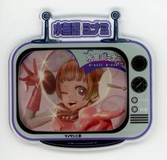 【二手】磁鐵 標題標誌 復古風壓克力磁鐵 「銀河特急 米爾奇☆地鐵 各站停車劇場行」 劇場周邊商品