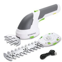 [安全鈕進化]WORKPRO 草坪修剪機 庭園修剪機 綠籬修剪機 割草機 一機兩用 無繩 7.2V充電式 雙重安全鎖 附2片刀刃 修剪器修剪寬度100mm 修邊機修剪寬度150mm 樹籬 園藝 W159034a 3d29a0a9