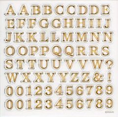 【二手】展示・客製化零件 客製狂 字母 金色