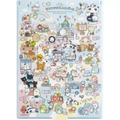 【新品】鏡・鏡子 集合 San-X Town 主題 檯燈鏡 「San-X Universe」