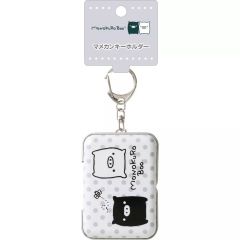 【二手】鑰匙圈 黑白兔 三麗鷗小鎮主題 豆罐鑰匙圈 「三麗鷗宇宙」