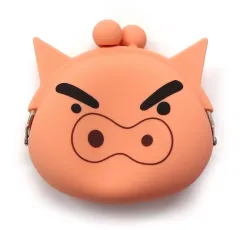 【中古】財布・パスケース ぶりぶりざえもん シリコンがまぐちポーチ 「クレヨンしんちゃん」