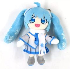 [중고] 봉제인형 마스코트·봉제인형 배지 유키미쿠(우에쿠라엑) 마스코트 봉제인형 [SNOW MIKU] 유키미쿠 스카이타운 한정