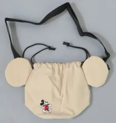 【中古】バッグ ミッキー型ショルダーバッグ ベージュ 「ディズニー」 東京ディズニーリゾート限定