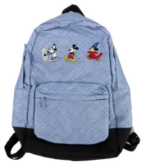 【中古】バッグ ミッキーマウス(3体/ブルー×ブラック) バックパック 「ディズニー」 ディズニーストア限定