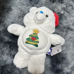 ケアベア 白 中型 ぬいぐるみ