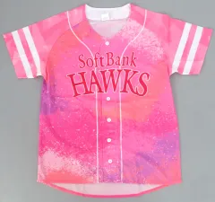 【中古】衣料雑貨 福岡ソフトバンクホークス ピンクフルユニフォーム2023 ピンク Lサイズ 「ピンクフルデー2023」 来場者特典