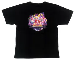 【中古】Tシャツ DISTOXIN 「ポケモン feat. 初音ミク Project VOLTAGE High↑ Tシャツコレクション ポケミク 18 Harmony Stage ブラック フリーサイズ」 ポケモンセンター限定