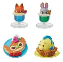 【中古】トレーディングフィギュア 全4種セット 「Disney characters Yummy!スイーツマスコット Part2」