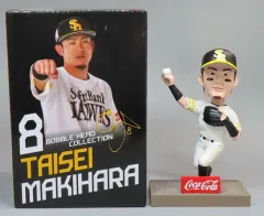 【中古】フィギュア 牧原大成(ホーム) 背番号8 福岡ソフトバンクホークス 2018コレクティブルボブルヘッドシリーズ みずほプレミアムシート/コカ・コーラシート来場者限定