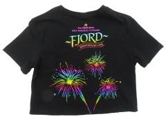[중고] T 셔츠 Mrs. GREEN APPLE 애니버서리 T 셔츠 블랙 크롭 사이즈 [MGA MAGICAL 10 YEARS ANNIVERSARY LIVE ~ FJORD ~]