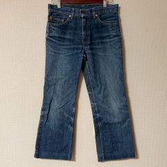 (^w^)b Levi's denim jeans, mid-indigo, medium wash, classic color, vintage style, straight cut, bootcut, casual, men's, women's, unisex, OM11521YS
