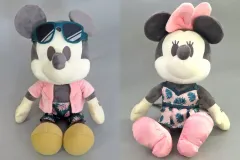 【中古】ぬいぐるみ 全2種セット デココレ スイムウェアBIGぬいぐるみ 「ミッキー＆ミニー」