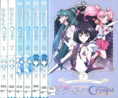 [중고] 애니메이션 렌탈 업 DVD 미소녀 전사 세일러 문 Crystal Season III 단권 전 7 권 세트