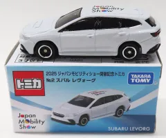 【中古】ミニカー No.2 スバル レヴォーグ(ホワイト) 「2025ジャパンモビリティショー開催記念トミカ」 2025ジャパンモビリティショー開催記念のサムネイル