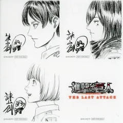 【中古】シール・ステッカー 集合 ステッカー 「劇場版 進撃の巨人 THE LAST ATTACK」 3週目入場者特典