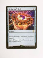 MTG《ネビニラルの円盤/Nevinyrral's Disk》英語版 1枚 - メルカリ