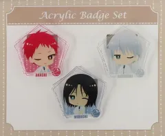 【中古】バッジ・ピンズ G.洛山高校 アクリルバッジセット(3個セット) 「黒子のバスケ 10th anniversary PARTY!」