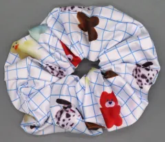 【中古】アクセサリー(非金属) ブルー シュシュ 「ドキドキくじ mojojojoくじ」 E賞