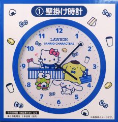 LAWSON サンリオキャラクターズ 壁掛け時計 - メルカリ