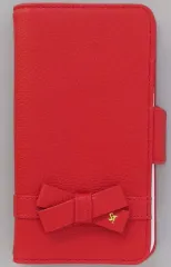 【中古】携帯ジャケット・カバー ロゴ  スマートフォンケース(対応機種/iPhone6・6s/7/8) レッド Samantha Thavasa 25th Happy Anniversary