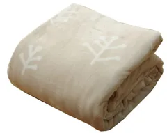 【新品・3営業日で発送】イケヒコ 洗える こたつ布団カバー 正方形 『小枝』 ベージュ 約195×195cm