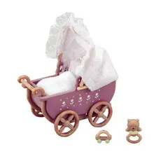 【新品・3営業日で発送】エポック社 シルバニアファミリー ／家具 ／ 『うば車セット』