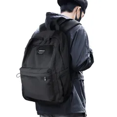 【新着商品】(ブラック) リュックサック 15.6インチ バックパック 出張 旅行 通学 多機能 カギチェーン 背面ファスナー 大容量 防水 PCりゅつく レディース メンズ 軽量 リュック