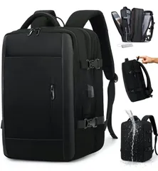 【人気商品】ビジネスリュック 40L 大容量｜超軽量・拡張機能・TPU防水素材｜15.6インチPC・USB充電口・3WAY｜通勤・出張・旅行・ジム・登山・メンズ・贈り物に最適