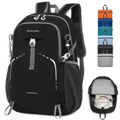 【新着商品】大容量 アウトドア 撥水 ハイキング 旅行 通勤 レディース A4対応 メンズ バックパック サバイバルホイッスル付き 35L軽量リュック