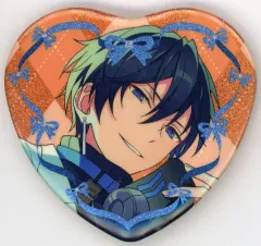 【中古】バッジ・ピンズ 氷鷹北斗 「あんさんぶるスターズ!! POP-UP SHOP -10年のキセキ- ラメキラハートカンバッジコレクション Abox」