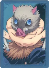 【中古】キャラカード 嘴平伊之助 「劇場版 鬼滅の刃 無限城編 第一章 猗窩座再来 箔押しランダムカード」 劇場グッズ