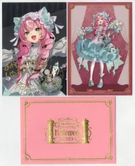 【中古】ポストカード ヤン ナリ 招待状風ポストカードセット 「バーチャルYouTuber にじさんじ ハロウィン 2024」