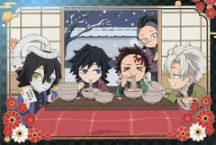 【中古】ポストカード 集合 ポストカード 「鬼滅の刃×ufotable Cafe/マチ★アソビCAFE×ufotable DINING 大晦日イベント2024」 コラボメニュー注文特典