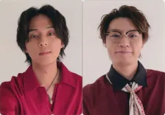 【中古】キャラカード 横尾渉＆藤ヶ谷太輔(Kis-My-Ft2) セルカトレカ2枚セット 「CD ＆Joy 初回盤B」 購入特典