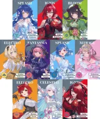 【中古】キャラカード 全10種セット 「バーチャルYouTuber にじさんじ 8th Anniversary ランダムメタルカード Cグループ」