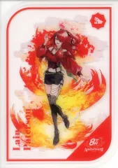 【中古】キャラカード レイン・パターソン クリアカード 「バーチャルYouTuber にじさんじ 8th Anniversary」 にじさんじオフィシャルストア 対象商品購入特典