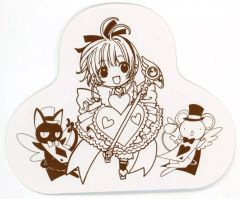 [중고] 캐릭터 카드 집합 판촉 일러스트 카드 [이치 반 쿠지 카드 캡터 사쿠라 ~ SAKURA IN WONDERLAND ~]