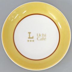 [중고]접시·그릇 우치카페 로고 플레이트 컬렉션 [이치반 복권 LAWSON~50th Anniversary~] E상