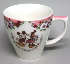 【中古】マグカップ･湯のみ ミッキー＆ミニー(頬にキス) マグカップ 「ディズニー」 東京ディズニーランド限定