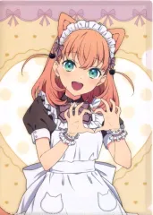 【中古】クリアファイル 日野下花帆 A4クリアファイル 猫耳メイド Ver. 「ラブライブ!蓮ノ空女学院スクールアイドルクラブ にゃんにゃんにゃんフェア in ゲーマーズ」