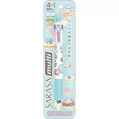 【中古】ペン 集合 じんべえさんとどーなつ島テーマ サラサマルチ4+1 「じんべえさん」のサムネイル