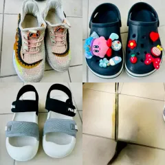 Crocs FILA ダイノキングズ 3点まとめ 190 /c12