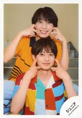 【中古】生写真(STARTO) ジュニア/阿達慶・千井野空翔/上半身/「東京ジュニア Next Generation 2025」グッズオフショット/公式生写真