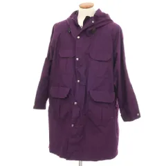 【中古】ザノースフェイスパープルレーベル THE NORTH FACE PURPLE LABEL ポリエステル系 フーデッドコート パープル【サイズM】【メンズ】